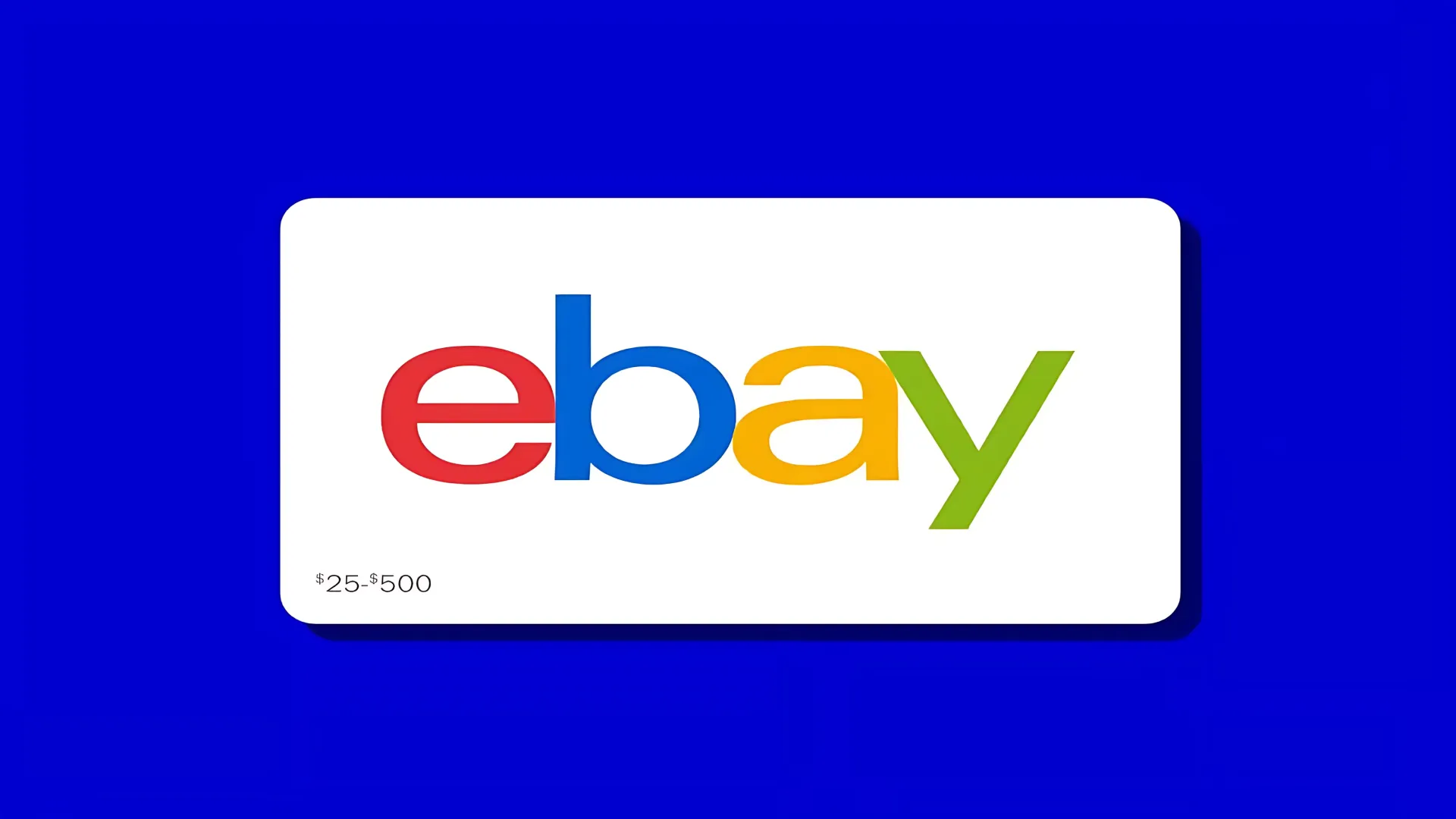 خرید گیفت کارت eBay